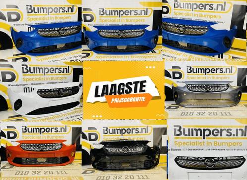 Voorbumper Opel Corsa F 2019-2024 Grandland Crossland Mokka, Auto-onderdelen, Carrosserie, Bumper, Voor, Gebruikt, 6 maanden garantie