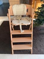 KAOS KLAPP OPVOUWBARE KINDERSTOEL - NATUREL EIK, Ophalen, Zo goed als nieuw, Inklapstoel, Gordel(s)