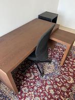 Bureau + bureaustoel, Huis en Inrichting, Bureaus, Ophalen, Gebruikt, Bureau