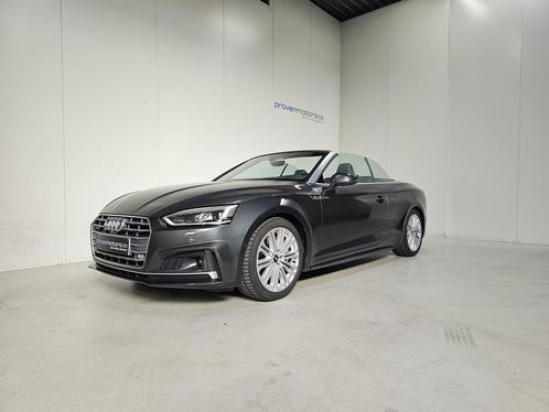 Audi A5 Cabrio 45 TFSI Quattro Autom. - S Line - Topstaat!, Auto's, Audi, Particulier, A5, 360° camera, 4x4, Airbags, Airconditioning