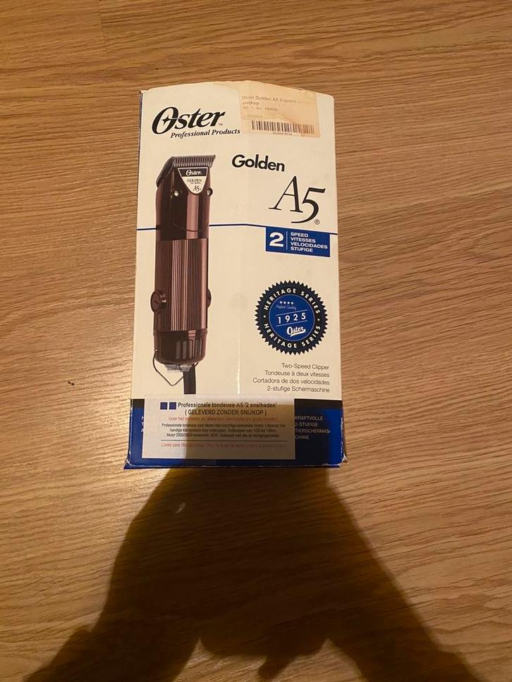 Oster Golden A5, Animaux & Accessoires, Accessoires pour chiens, Comme neuf, Enlèvement