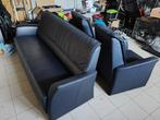 Zetel, Huis en Inrichting, Zetels | Zetels, Ophalen, Zo goed als nieuw, Leer