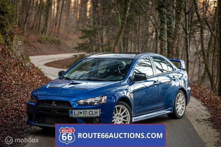 Mitsubishi Lancer Evolution X | 2011 | Route 66 Auctions, Auto's, Mitsubishi, Bedrijf, Te koop, Lancer, Benzine, Overige carrosserie