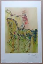 SALVADOR DALI / CHEVAUX DE DALI / KLEURLITHO / 56x36cm 1983, Antiek en Kunst, Kunst | Litho's en Zeefdrukken, Ophalen of Verzenden