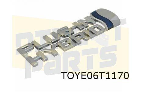 Toyota RAV4 embleem tekst ''Plug-in Hybrid'' achterzijde Ori, Auto-onderdelen, Carrosserie, Toyota, Nieuw, Verzenden