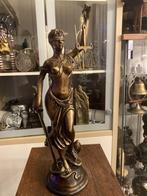 Vrouwe Justitia - Bronzen Beeld 42 cm, Antiek en Kunst, Ophalen of Verzenden, Brons