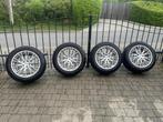 4 wintervelgen en banden voor Porsche Macan, Auto-onderdelen, Banden en Velgen, Gebruikt, 255 mm, Velg(en), Winterbanden