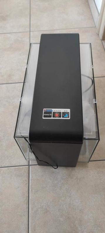 SuperFish Home 30 Aquarium Zwart; met blauw/wit ledverlichti beschikbaar voor biedingen