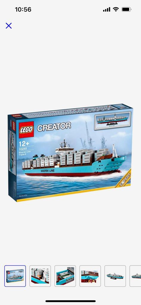 Lego trippel E Maersk Line, Hobby & Loisirs créatifs, Modélisme | Bateaux & Navires, Comme neuf, Enlèvement ou Envoi