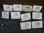 7  plaques de prise PR20 récupérées, Enlèvement ou Envoi, Utilisé, Interrupteur