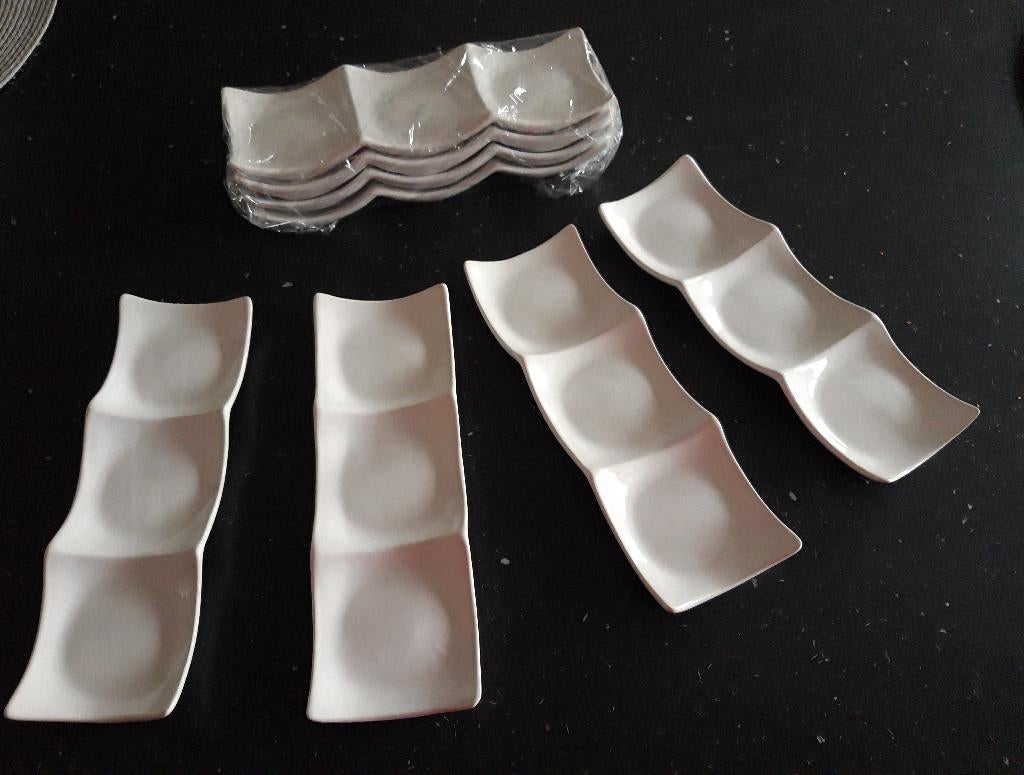 Schaaltjes voor desserts of ..., Maison & Meubles, Cuisine | Vaisselle, Comme neuf, Enlèvement ou Envoi