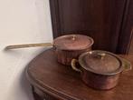 Koperen kookpotten messing Spring, Enlèvement, Utilisé