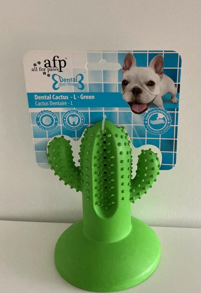All for paws dental cactus /large, Animaux & Accessoires, Jouets pour chiens, Neuf, Jouets à mâcher, Enlèvement ou Envoi
