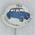 SP1310 Speldje 1964 Goggomobil T 300 blauw, Collections, Broches, Pins & Badges, Utilisé, Enlèvement ou Envoi