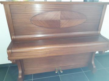 Buffetpiano "Cnudde-Gent", Ophalen, Zo goed als nieuw, Bruin, Piano