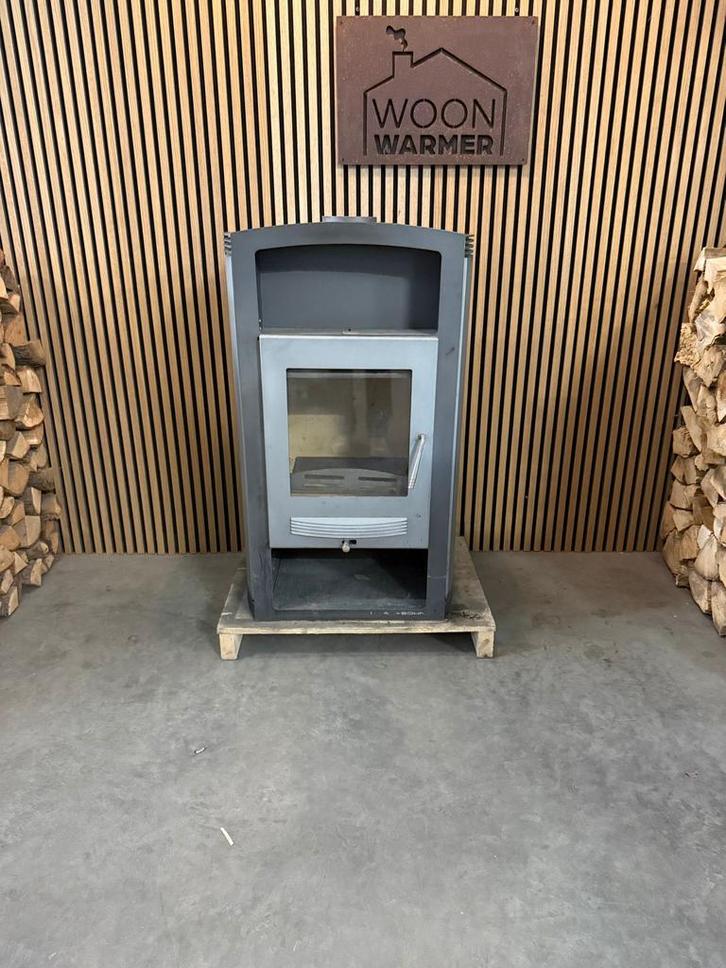 25169 Poêle à bois cv Haas & Sohn 10,5 kw, Maison & Meubles, Poêles, Utilisé, Autoportant, Poêle à bois, Bois, Enlèvement