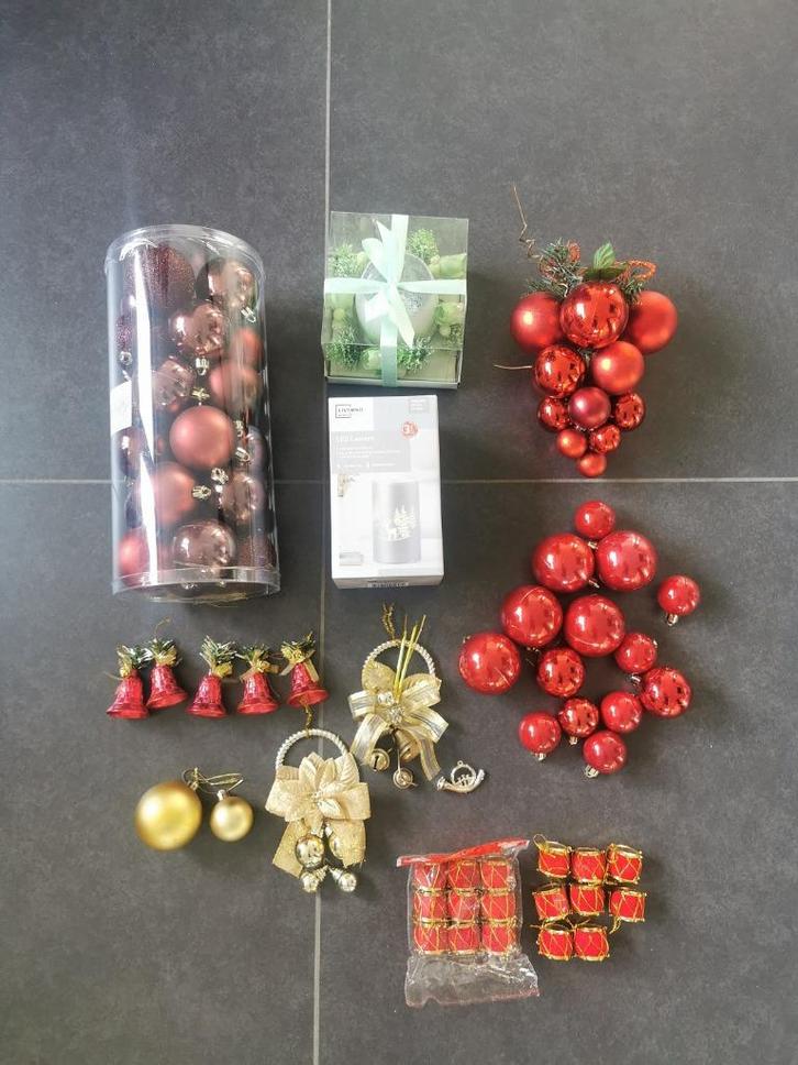 Klein lot kerstdecoratie, Diversen, Kerst, Ophalen of Verzenden