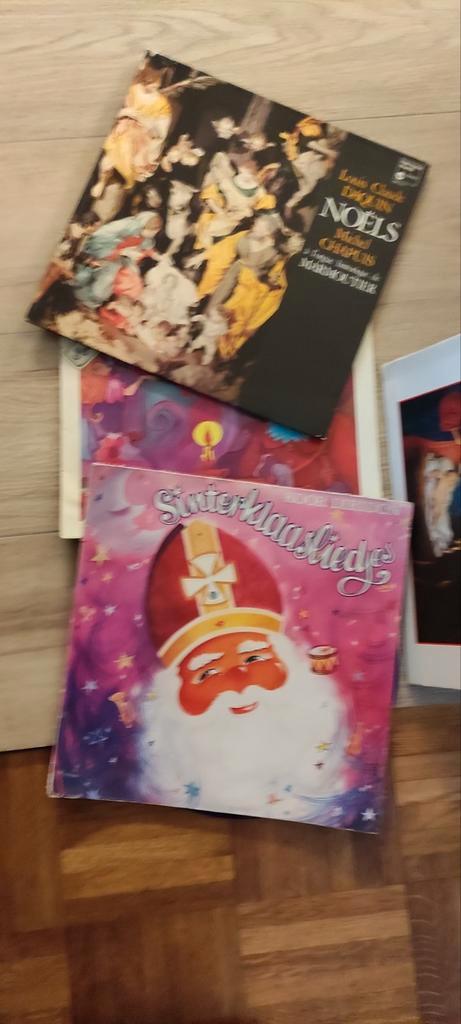 Vinyl kerstverhalen van 33 toeren voor kinderen, Hobby en Vrije tijd, Gezelschapsspellen | Bordspellen, Gebruikt, Ophalen