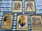 Set van 5 Egyptische afbeeldingen, Ophalen