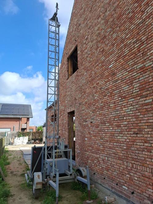Bouwlift 7m - 220 volt, Doe-het-zelf en Bouw, Bouwliften, Gebruikt, Bouwlift, Ophalen