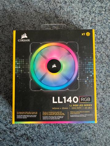 Corsair LL140 case fan nieuw verzegeld beschikbaar voor biedingen