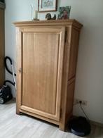 Massief blanke eiken linnenkast met 4 legplanken, Huis en Inrichting, Ophalen, Gebruikt