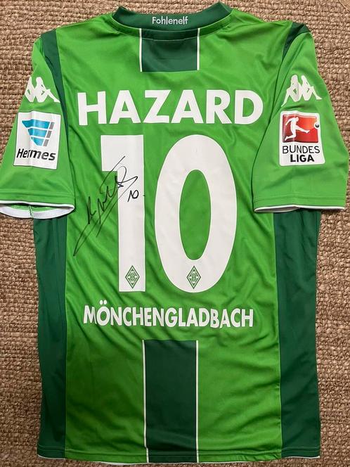 Chemise portée et signée - Thorgan Hazard - Gladbach, Collections, Articles de Sport & Football, Comme neuf, Maillot, Enlèvement ou Envoi