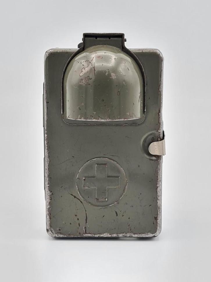 Vintage - militaire zaklamp - 1940 - 1950, Antiek en Kunst, Antiek | Verlichting, Ophalen of Verzenden