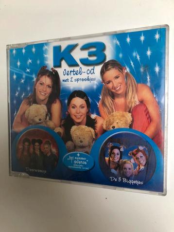 Originele K3 Vertel CD met twee sprookjes, Cd's en Dvd's, Ophalen of Verzenden, Gebruikt, Verhaal of Sprookje