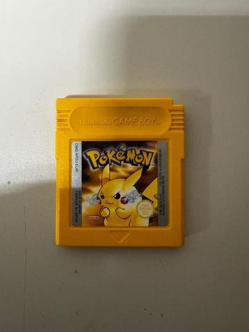 Pokemon Yellow Gameboy - Origineel & Goede Staat beschikbaar voor biedingen