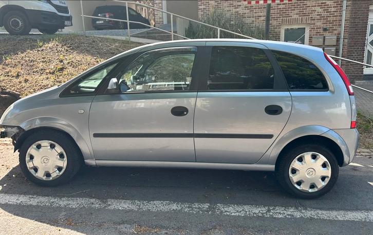 Opel Meriva, Auto's, Opel, Particulier, Meriva, Benzine, Euro 4, Berline, 5 deurs, Handgeschakeld, Blauw, Grijs, Ophalen