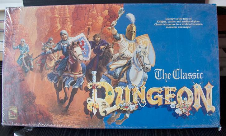 D&D-The Classic Dungeon Game TSR 1992 Sealed Box, Hobby en Vrije tijd, Wargaming, Zo goed als nieuw, Overige soorten, Boek of Catalogus