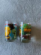 2 mooie glazen, Maja de Bij, Ophalen, Overige figuren, Zo goed als nieuw, Gebruiksvoorwerp