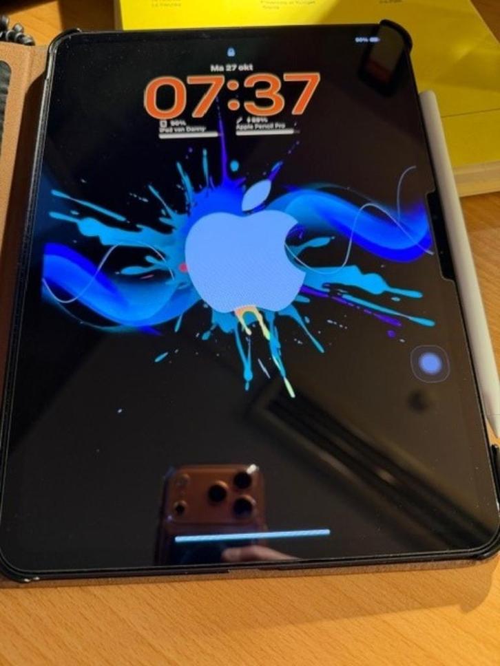 iPad 11 Pro M4, Computers en Software, Apple iPads, Zo goed als nieuw, Wi-Fi, 11 inch, 256 GB, Zwart, Ophalen