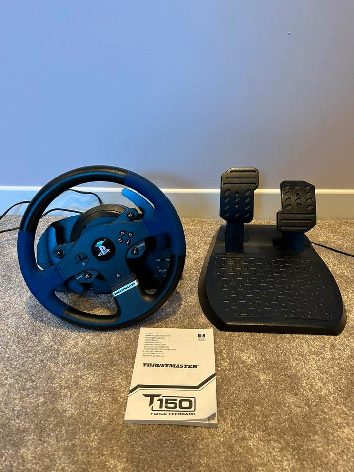 Thrustmaster T150, Games en Spelcomputers, Spelcomputers | Sony Consoles | Accessoires, Zo goed als nieuw, PlayStation 3, PlayStation 4