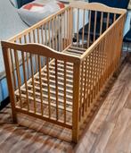 Lit bébé 120x60 cm bois – Sans matelas – Bon état, Ophalen, Gebruikt, Ledikant