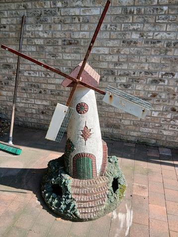 Windmolen , tuin in beton, Enlèvement, Utilisé