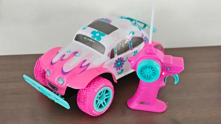 Auto/buggy op afstandsbediening voor meisjes, Kinderen en Baby's, Speelgoed |Speelgoedvoertuigen, Zo goed als nieuw, Afstandsbediening