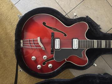 Hofner 1965 Verithin Cherry Red beschikbaar voor biedingen