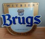 BRUGS /WITBIER/PLEXI/ophangbord, Verzamelen, Biermerken, Ophalen of Verzenden, Zo goed als nieuw, Reclamebord, Plaat of Schild