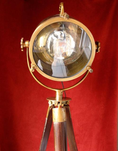 Grote eyecatcher scheepslamp Eichholtz, Antiquités & Art, Antiquités | Éclairage, Enlèvement