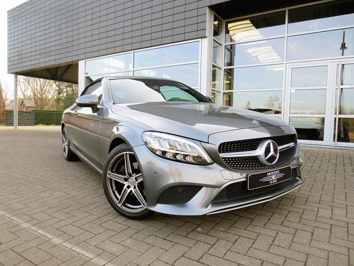 Mercedes C 200 Cabriolet d *Leder*LED*Camera*GPS*, Auto's, Mercedes-Benz, Bedrijf, Te koop, C-Klasse, ABS, Achteruitrijcamera