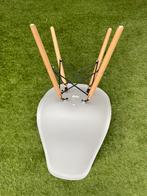 6 grijze kunsstof stoelen, Huis en Inrichting, Stoelen, Ophalen, Kunststof, Gebruikt, Zwart