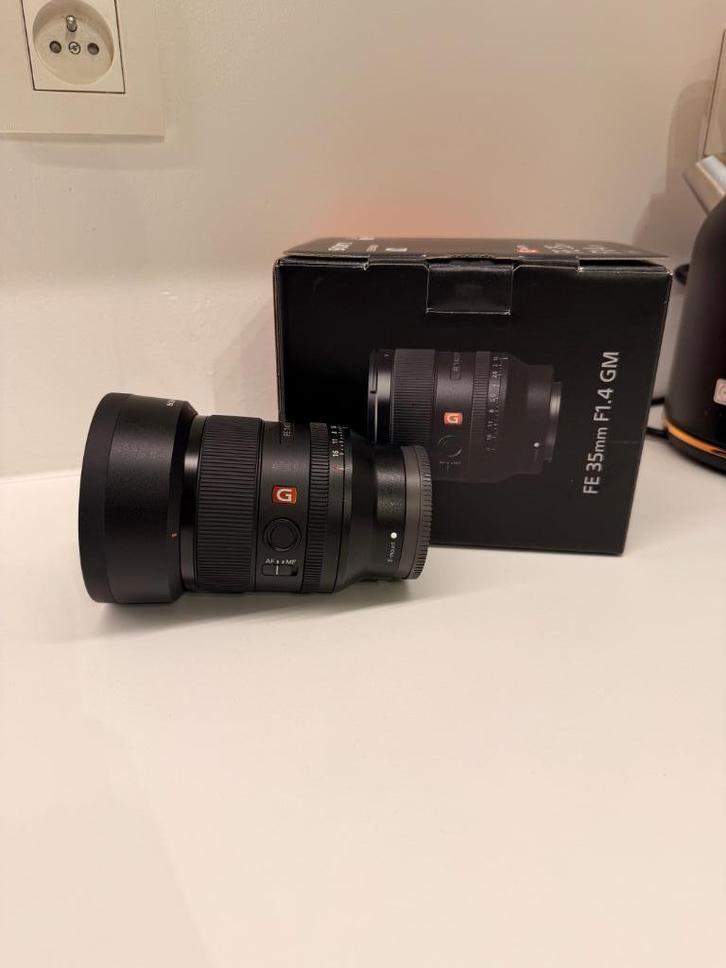 Sony FE 35mm F/1.4 GM, Audio, Tv en Foto, Foto | Lenzen en Objectieven, Zo goed als nieuw, Standaardlens, Ophalen