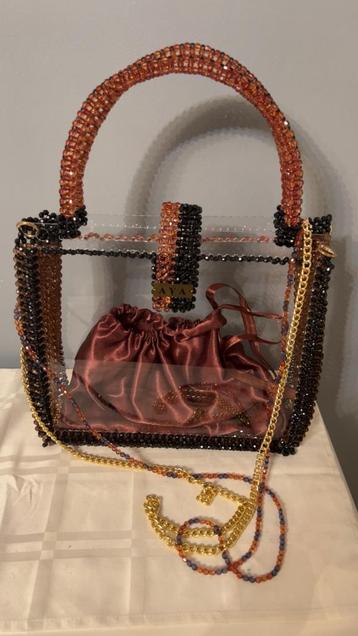 Sac a main marque AYA, Enlèvement, Comme neuf, Noir