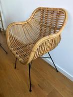 Mooie rotan / rieten eetkamerstoelen, Huis en Inrichting, Ophalen, Zo goed als nieuw, Riet of Rotan, Vijf, Zes of meer stoelen