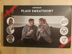 2 Plaids sweatshirt, Maison & Meubles, Accessoires pour la Maison | Plaids & Couvertures, Enlèvement, Neuf