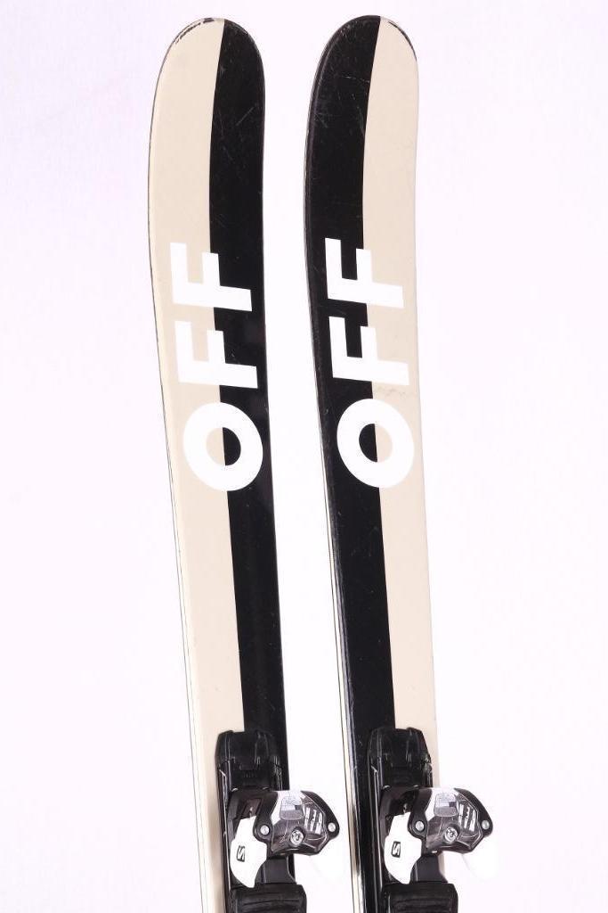 158 freeride ski's OFF 90, grip walk, black/brown, Sport en Fitness, Skiën en Langlaufen, Gebruikt, Ski's, Ski, Salomon, Carve