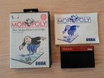 Sega Master System Monopoly CIB, Games en Spelcomputers, Puzzel en Educatief, Vanaf 3 jaar, Gebruikt, Master System
