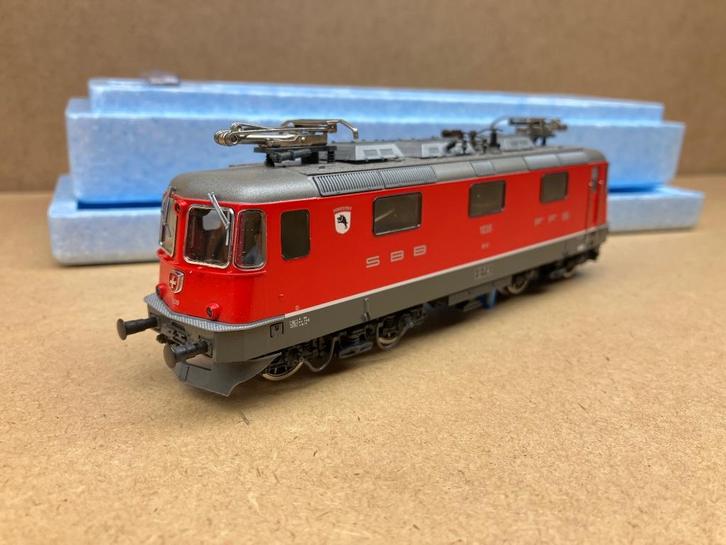 SBB Re4/4 HAG 213 digitaal, Hobby en Vrije tijd, Modeltreinen | H0, Gebruikt, Locomotief, Gelijkstroom, Overige merken, Ophalen of Verzenden